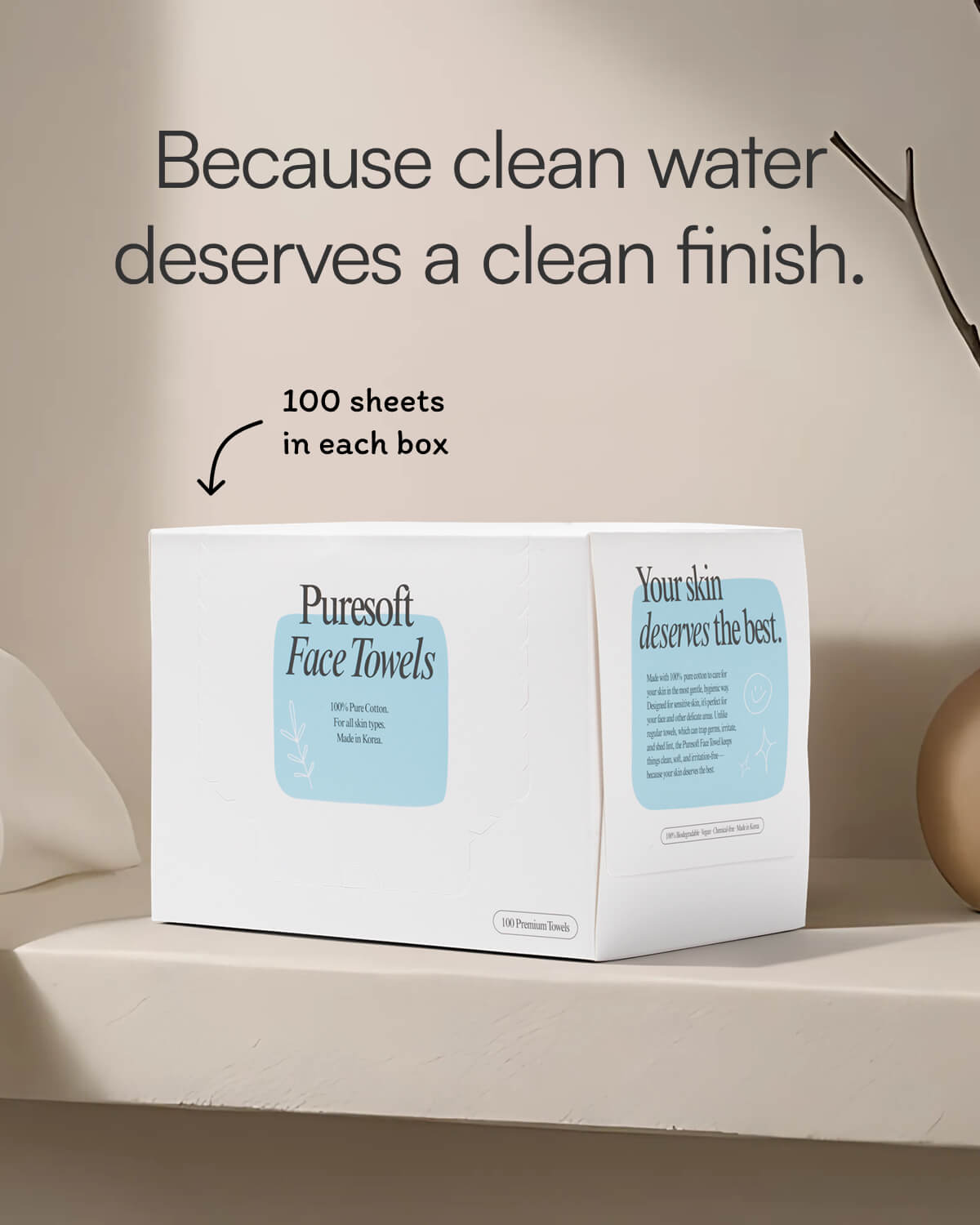 Face Cleaning Towels